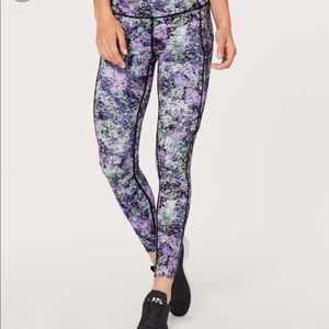 Lululemon Fast & Free 7/8 Tight ll *Nulux 25" Sz 6
